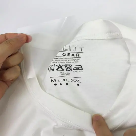 T-shirt clothing label-2